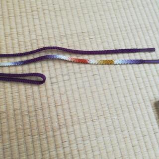 シックな帯揚げ、新品帯締の画像