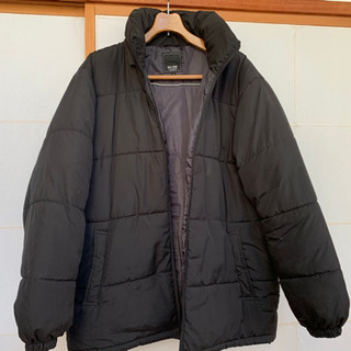 メンズ　黒　中綿アウター　【お話中】