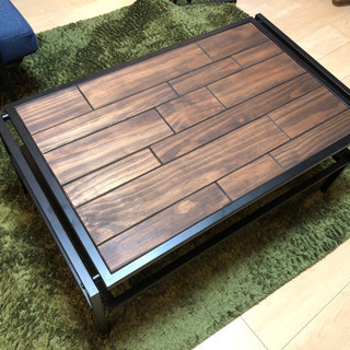 ヴィンテージウッドセンターテーブル