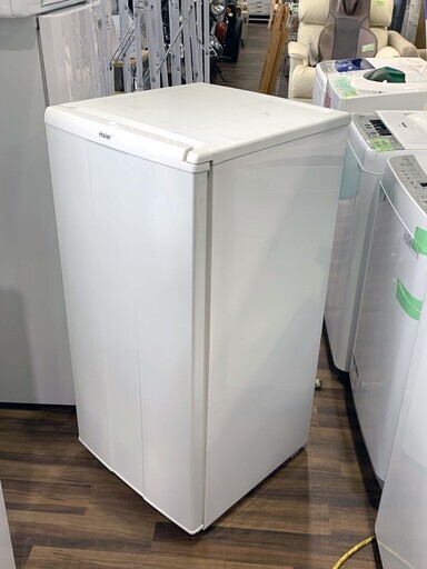 【苫小牧バナナ】2007年製 ハイアール/Haier 100L冷凍庫 右開き JF-NU100B ホワイト系 ファミリー向け 清掃済み