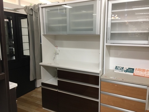 松田家具　2枚扉レンジボード【トレファク岸和田店】