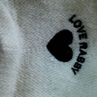 LOVE RABBY　帽子　フリーサイズ　　ラブラビ ♡ の画像