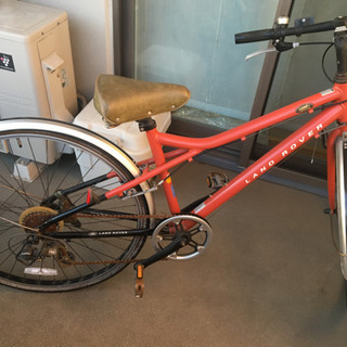 ランドローバー自転車 オレンジ ※ジャンク