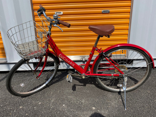 ★激安★中古自転車 24インチ子ども用　6段変速　軽整備済み 防犯登録