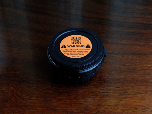 bones T Speed Booster XL 0.64x（EF to MFT）中古