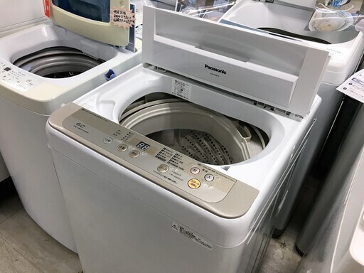 パナソニック6.0K洗濯機　2017年製！！！分解クリーニング済み！！！