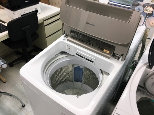パナソニック8.0K洗濯機！　DDインバーター2015年製！！分解クリーニング済み！！