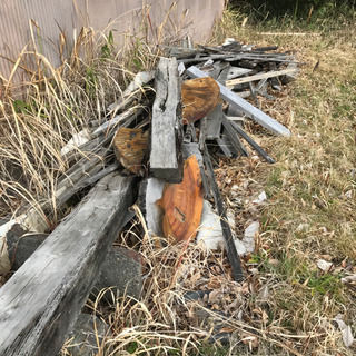 廃材 薪 焚き付け 薪ストーブ 風呂 窯 木材 木箱 古材の画像