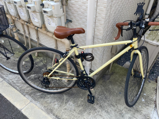 (引取中)ロードバイク 自転車 700c(約27インチ) 21段変速 おしゃれ