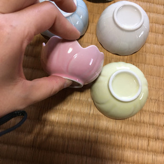 小さめ小鉢　5皿　花型の画像