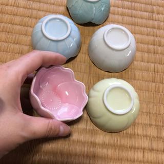 小さめ小鉢　5皿　花型の画像