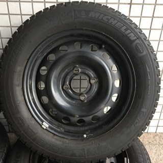 ルノー　カングー  ミシュラン　スタッドレス　175/65R14 鉄チン付の画像