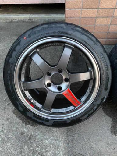【値引き交渉可】RAYS TE37 8.5J×2, 9.5J×2