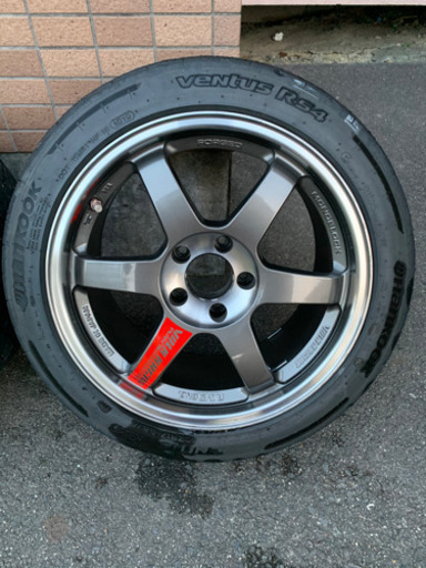 【値引き交渉可】RAYS TE37 8.5J×2, 9.5J×2