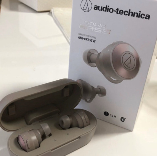 ワイヤレスイヤホン　オーディオテクニカ