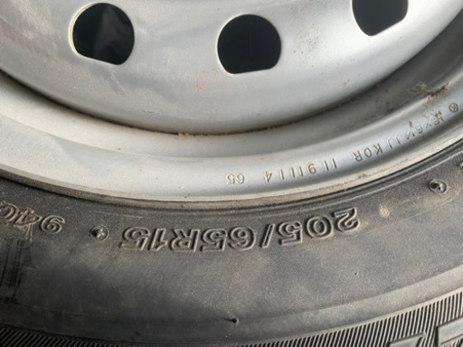 205/65/15 ４本セットホイル付き