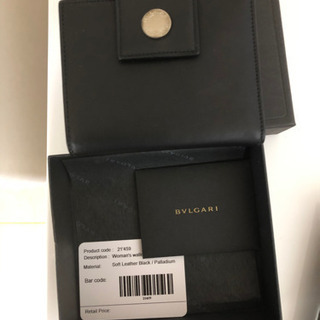 新品 未使用 BVLGARI財布
