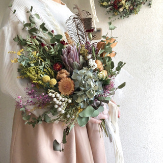 受注制作ウェディングブーケ♡の画像