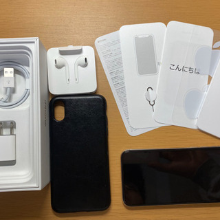 iPhone X Silver 64 GB SIMフリー