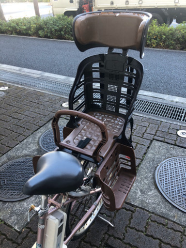 電動自転車　子供後乗せ付き