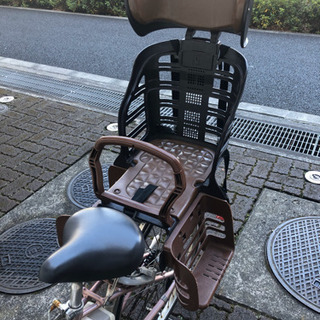 電動自転車　子供後乗せ付きの画像