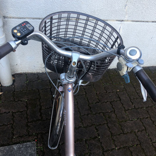 電動自転車　子供後乗せ付きの画像