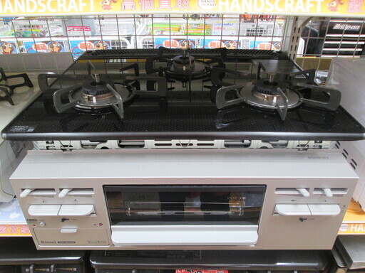 リンナイ　ビルトインコンロ　RB31AM4B335　2017年式　中古品