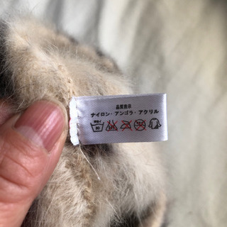 アンゴラ！ふわっふわのベレー帽の画像