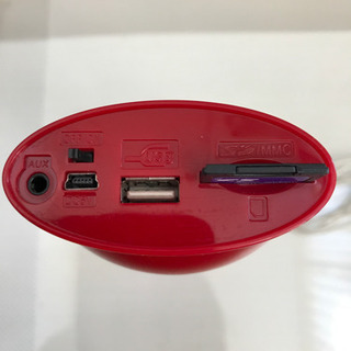 ポータブル音楽プレーヤー＆スピーカーの画像
