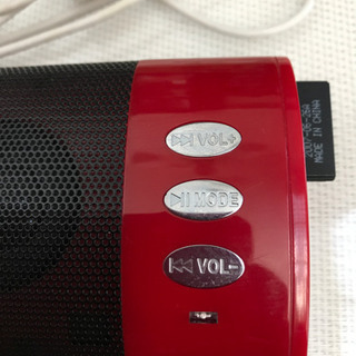 ポータブル音楽プレーヤー＆スピーカーの画像