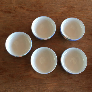 花柄　小鉢5個セット(中古) の画像