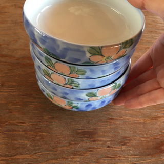 花柄　小鉢5個セット(中古) の画像