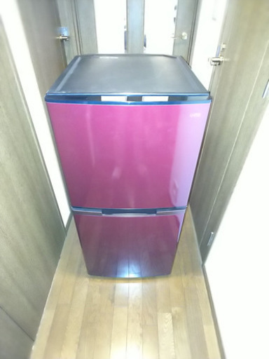 2ドア冷凍冷蔵庫 123L 中古品