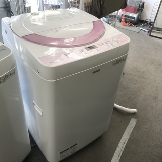 保証付き　シャープ　洗濯機　ES-G55RC-P   リサイクル...