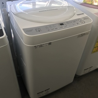 保証付き　シャープ　洗濯機　ES-GE6B   リサイクルショッ...