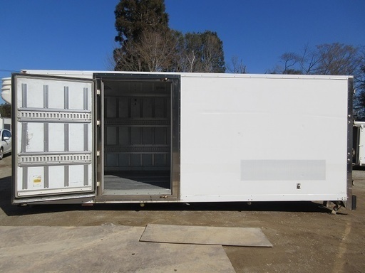 ♪ハBA30♪物置♪コンテナ♪鍵付♪サイドドア付♪丈夫♪アルミ冷蔵箱♪