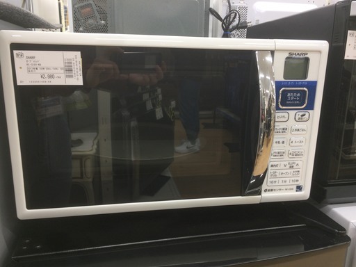 訳アリ大特価！安心の６か月動作保証付き！SHAPP(シャープ)のオーブンレンジ！