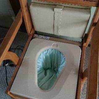 バケツの要らないポータブルトイレ。ラップポン・ブリオ