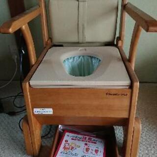 バケツの要らないポータブルトイレ。ラップポン・ブリオ