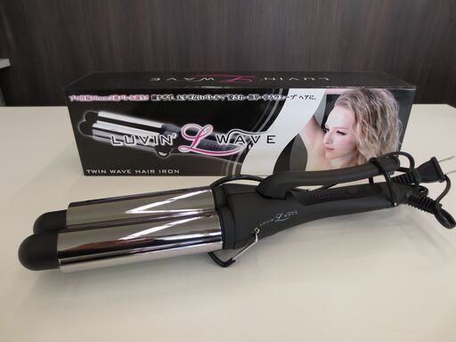 ■ラヴィンウェーブ　ツインウェーブ　ヘアアイロン　30mmバレル