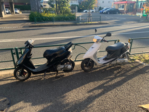 SA16J ジョグ　2台セット売り　ジャンク品　どちらも実働車！　レストアベース