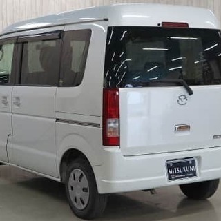 ★他社ローンNGでも、、、ミツクニがある！！　★自社ローン専門中古車販売店！！　マツダ　スクラムワゴン　PXの画像