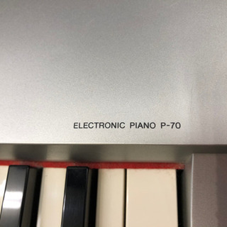 YAMAHA 電子ピアノ 88鍵盤 p-70 の画像