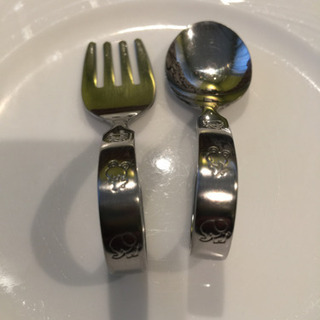 ベビースプーン&フォークの画像