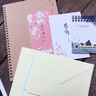 無料にしました☆新品未使用◇ノート、メモ帳、ミニレターセットなどたくさんまとめての画像