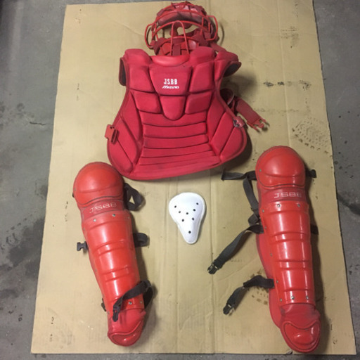 ミズノ軟式用キャッチャープロテクター