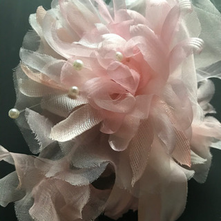 売り切れました☆コサージュ☆ 上品なピンク色 ♬︎♡の画像