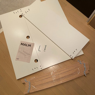 IKEA シングルベッド　MALM(マルム)の画像