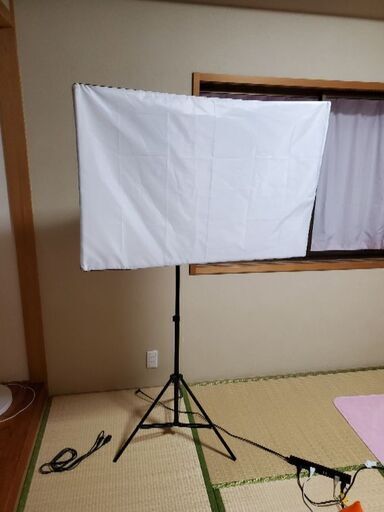 本格的！撮影用ライト (引取りに来られる方)
