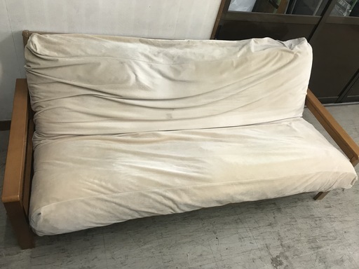 1000円　インドネシア 木枠ソファーベッド　配送できます